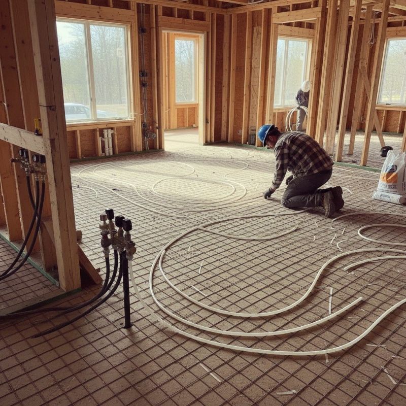Radiant Floor Heat Installation