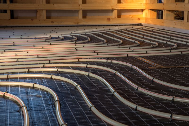 Radiant Floor Heat Installation