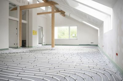 Radiant Floor Heat Installation