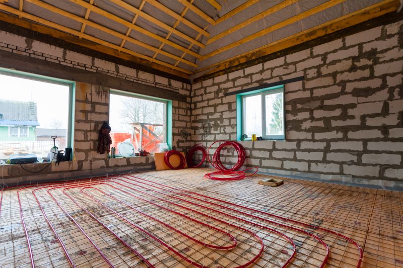 Radiant Floor Heat Installation