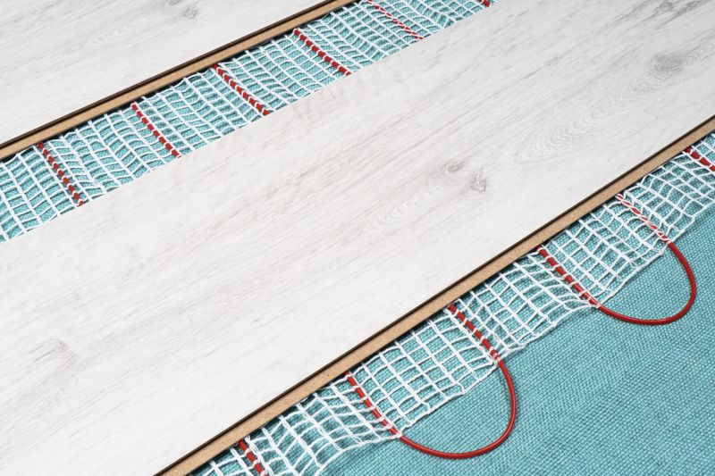 Completed Radiant Floor Heating